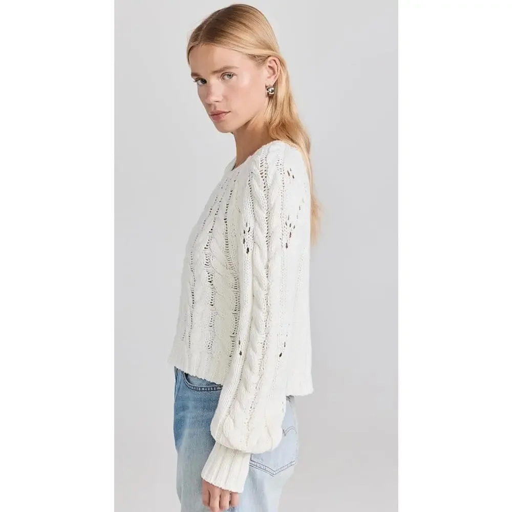 Free People cable knit